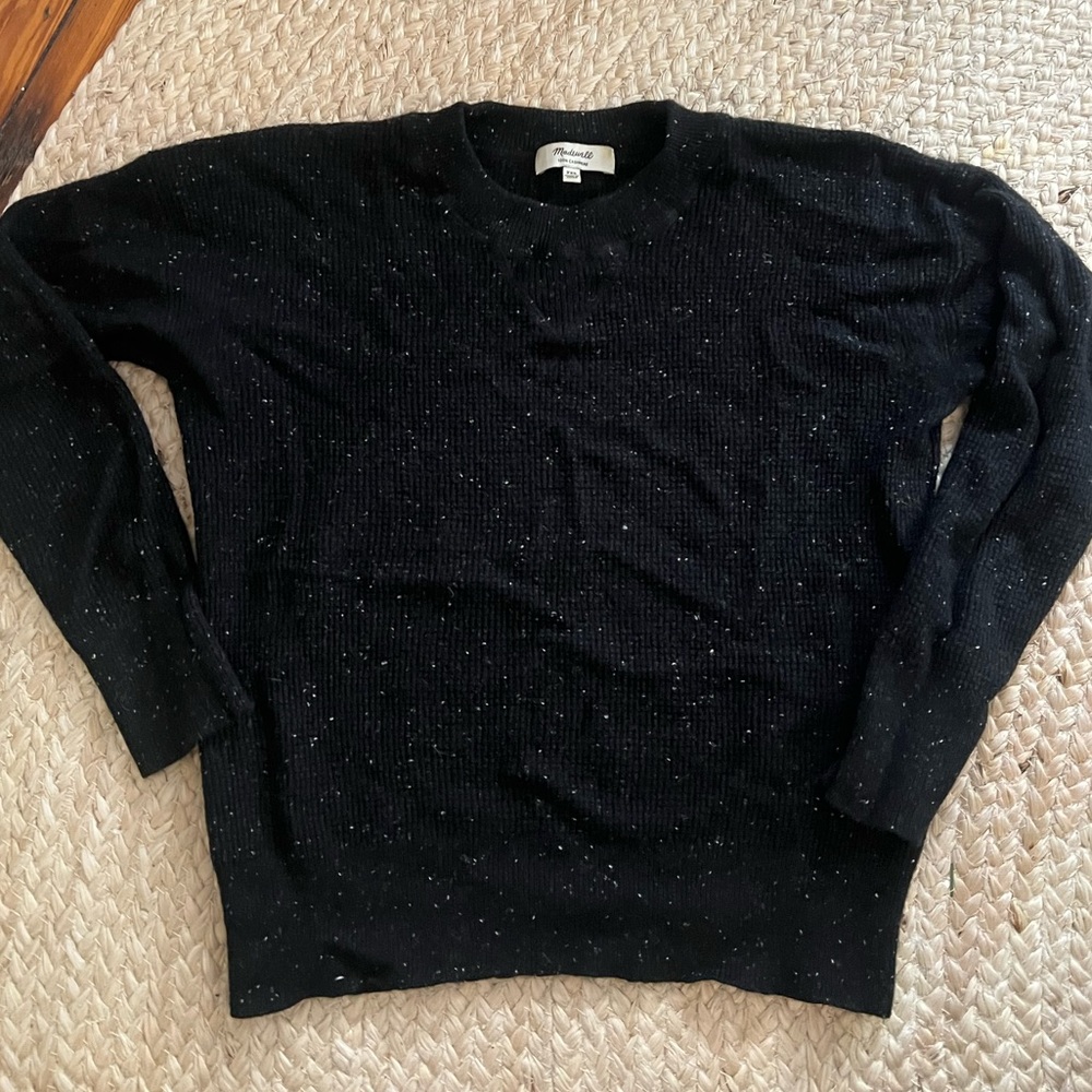 MADEWELL | Cashmere Grey speckled sweater